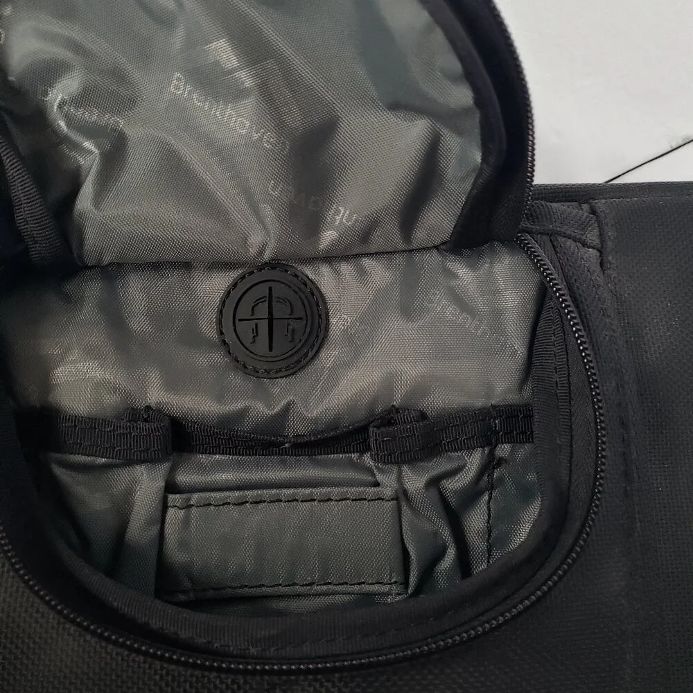 Brenthaven Zero Impact Cushioned Briefcase Carry Laptop Bag In Black